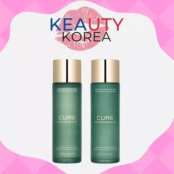 Kim Jung Moon Aloe Cure Hydra Успокаивающий тоник 130 мл + Эмульсия 130 мл Набор