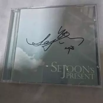 Ким Се-Джун Альбом CD Автограф Книга
