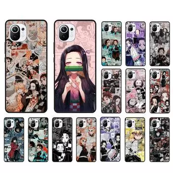 Чехол для телефона Kimetsu No Yaiba Demon Slayer для Xiaomi 12 Mi 10T 11T 11 Pro 10 10T 11 lite 10pro 11Ultra Poco X3 Pro Poco F3 M3 Xiaomi Mi 10 Pro 5G