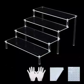 KIMEYA выставочный стенд акриловый стенд для фигурок коллекционный витринный стенд акриловая сцена полка для хранения фигурок Hinadan маникюр