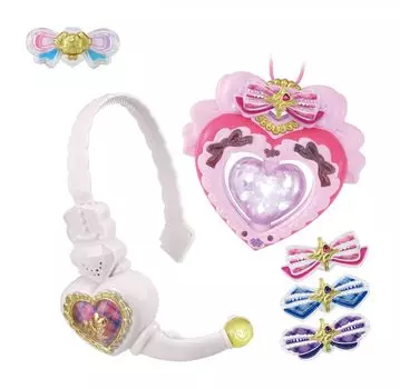 Kimi to Idol Kimi to Idol Брошь в виде сердца Idol Набор для дохода Idol Heart Лента PreCure Kiralun Wandafuru [BANDAI] PreCure PreCure & (Бонус PreCure! вер.