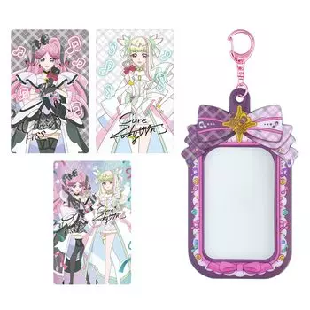 Kimi to Idol Kimi to PreCure Футляр для карт Kyun Cure Kiss Set [BANDAI] PreCure Поддержка & Cure s &