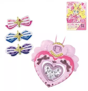 Kimi to Idol Transformation Kimi to Idol Брошь в форме сердца для айдола, специальный набор [BANDAI] PreCure