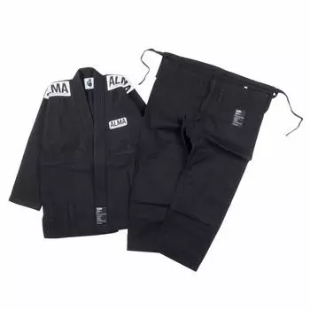 Кимоно ALMA Regular Black M1 Jiu-Jitsu JU1-M1-BK чёрный