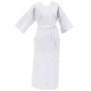 Кимоно глубокое японское платье для торжественных случаев для размера S [Ookini] комбинация, без воротника, с вырезом, комбинация, одежда, юката, цельное нижнее белье, белый