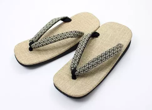 Кимоно изготавливается на подошве из губки Panama. Отлично подходит для повседневной носки и обуви Geta. Размер японской обуви [Асакуса] [Для мужчин, Япония] setta, (Кикубиси) юката, кимоно, соломенный