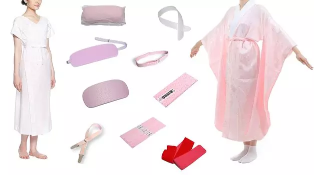 кимоно нижнее белье официальное платье комбинация аксессуар для одежды размер M [Hasegawa] Женский с длинными рукавами + + комплект из 11 предметов, розовый