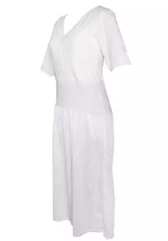 Kimono Wa Plus Kimono Slip with Japanese Bra Kimono Slip Buraslip Toray [Kyoto Cafe] (M, Off-White)