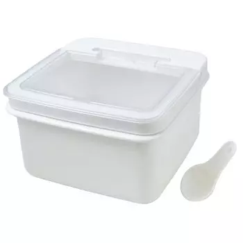 Kimoto Chemical Industry Food Stocker Large lid for easy removal Pet food container Pet food storage Pet food storage container Airtight food stocker белый