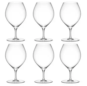 Kimura Glass Shop Piccolo 15 унций набор из 6 бокалов для вина