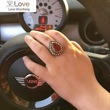 Кинель продает старинные обручальные кольца, старинные золотые большие кольца с каплями воды для женщин, этнические помолвочные украшения в стиле бохо adjustable opening