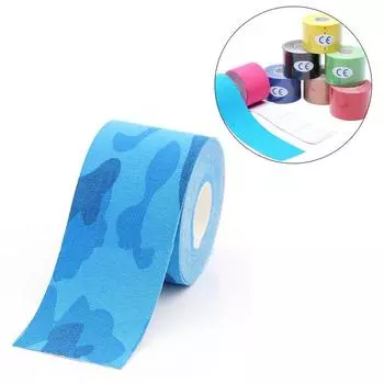 Кинезиологическая лента Comfort Knee Shoulder Support Sports Tape Sports Physio Body Muscle Support 5*500cm белый