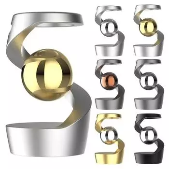 Кинетическая настольная игрушка, бросающая вызов гравитации, Настольный подвесной гироскоп, Левитирующие подвесные настольные игрушки, Кинетические настольные игрушки для взрослых A