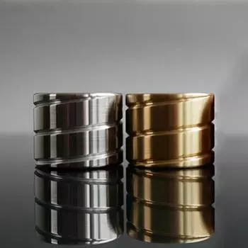 Кинетическая настольная игрушка, новейший антистрессовый спиннер с завораживающим движением для детей и взрослых в подарок золотой