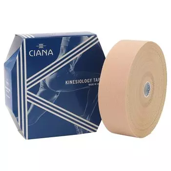 Кинезиологическая лента Ciana in Ciana x Длина Commercial 1 Taping Tape [Сделано в Японии] (Ширина 5,0 см 33 м, использование, рулон)