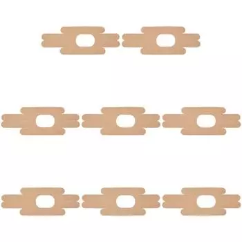 Кинезиологическая лента для колена, дышащая предварительно разрезанная лента для колена для тренажерного зала и фитнеса (бежевый) Великобритания