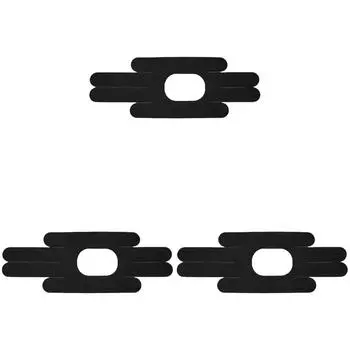 # Кинезиологическая лента для колена Дышащая предварительно нарезанная лента для колена для фитнеса в спортзале (черный)