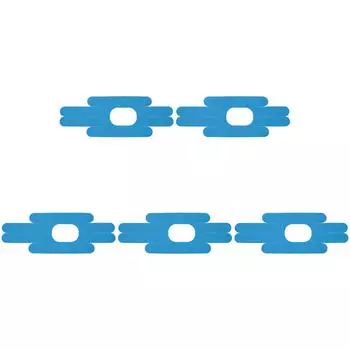 Кинезиологическая лента для колена, дышащая предварительно разрезанная лента для колена для тренажерного зала и фитнеса (синий)