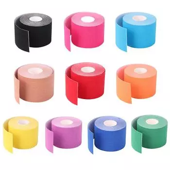 Кинезиологическая лента для лица, V-образная линия, шея, глаза, подтягивающая наклейка для удаления морщин чёрный