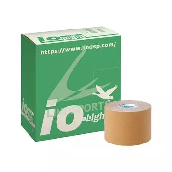 Кинезиологическая лента LINDSPORTS Light Iotape Plus Ширина 50 мм x 6 шт. в коробке 5,0 м (1)