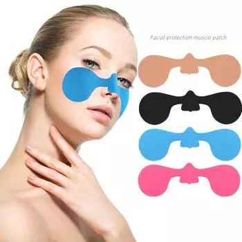 Кинезиологическая лента, медицинский спортивный эластопласт, спортивный восстановительный бандаж для тренажерного зала, водонепроницаемый, для тенниса, для снятия боли в мышцах синий