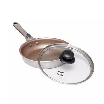 King Frying Pan PENTA 20cm lid (champagne gold, (shallow type) set)