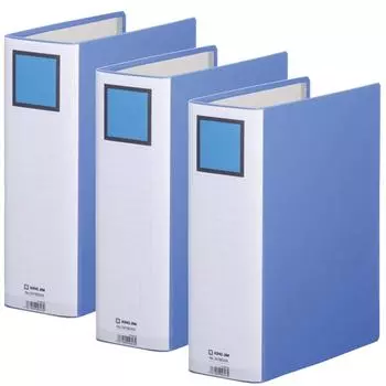 King Jim King File A4 Vertical 2478GXA Blue Pack 3-Book 2478GXA-3