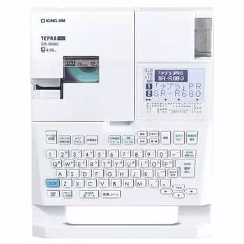 King Jim Label Writer Tepla PRO SR-R680 (Compatible label width: 4-24mm width)