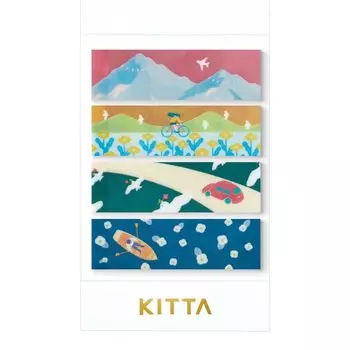 King Jim Masking Tape KITTA Clear Fuukei KITT010