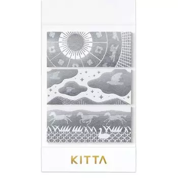 King Jim Masking Tape Small Masking Tape KITTA Special Changing Foil Shizen KITPP005