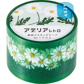 King Jim Masking Tape SODA Transparent Width 30mm Novana CMT30-014