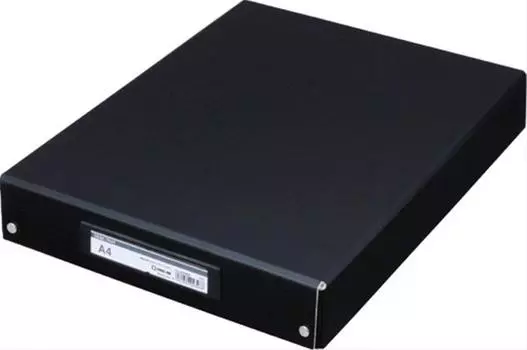 King Jim Настольный лоток для документов, аксессуары, органайзер, коробка A4, черный 4008BF-BK чёрный