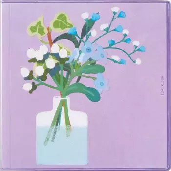 King Jim Notebook Hitoki Dot Graph Square Size Bouquet HN-S01