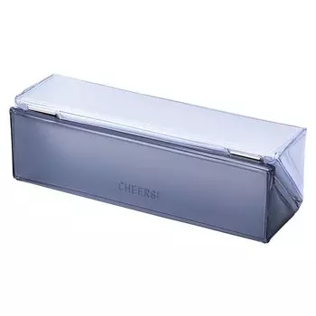 King Jim Pencil Case Cheers Square Pencil Case Gray CH2182T-GY