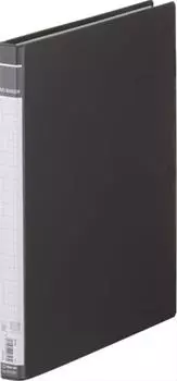 King Jim Ring Binder BF Binder Type 30 Holes 130 Sheets Storage A4 Vertical Black 667BF-BK