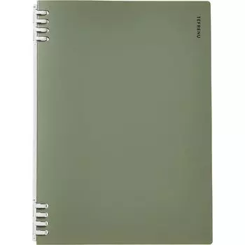 King Jim Ring Note Tefrene 26 Holes B5 Vertical Green CN9855TE-G