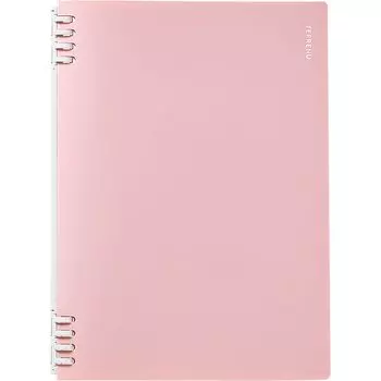 King Jim Ring Note Tefrene 26 Holes B5 Vertical Pink CN9855TE-P
