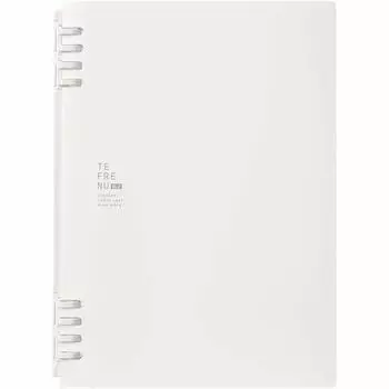 King Jim Ring Note Tefrene Biz 20 Holes A5 White 9854TEB-W