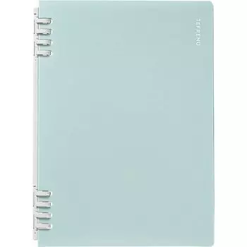 King Jim Ring Notebook Tefrene 20 Holes A5 Vertical Light Blue CN9854TE-LB