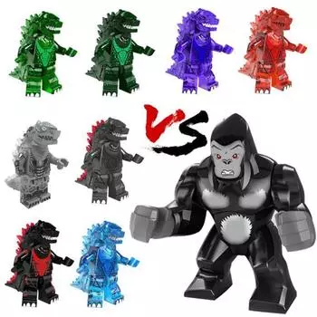 King Kong Vs Godzilla 8 Mechanical Godzilla Opp Bagged Children s Building Block Toy Figure Ornament