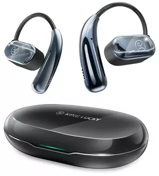 King Lucky Полностью беспроводные наушники с открытым ушным каналом Качество звука Bluetooth Утечка звука Включает шум вызова Автоматический Слушайте, пока Закройте уши Открыть