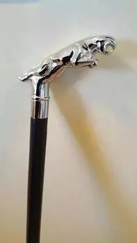 Трости King Style Harvy, цельная латунная головка Jaguar, черная трость, трость для ходьбы, новая трость M аэро