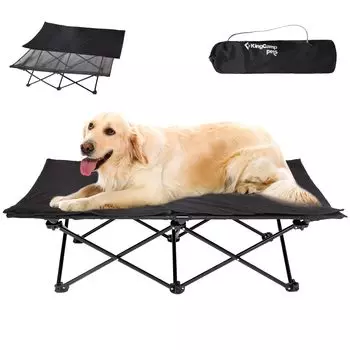 KingCamp Dog Dog Pet with Off the For Large L Cot, Bed, Bed, Outdoor, Foldable, Washable, Cushion, Ground, Camping, Dogs,