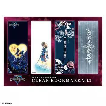 KINGDOM HEARTS Clear Bookmark Vol.2