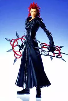 KINGDOM HEARTS II PLAY ARTS Аксель нарисовал действие (Рисунок ПВХ)