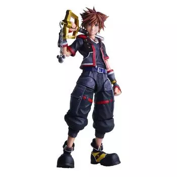 KINGDOM HEARTS III Play Arts Kai Sora ver.2 DX версия ПВХ окрашенная подвижная фигурка