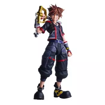 KINGDOM HEARTS III Play Arts Kai Sora версия DX окрашенная подвижная фигурка из ПВХ вер.2