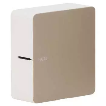 Kingjim Label Printer for Smartphones Tepra PRO MARK SR-MK1 Beige (Compatible Label Width: 4-24mm width)