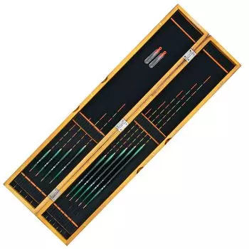 KINGKOO Fishing Tackle Feather Float Carp Float Carp Float Carp Float Bottom Fishing Total Length Set of 9 (Kumi) 18-44cm