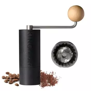 KINGrinder P0 Lightweight coffee mill Conical metal blade with excellent uniformity For drip use Capacity 20g hand-ground